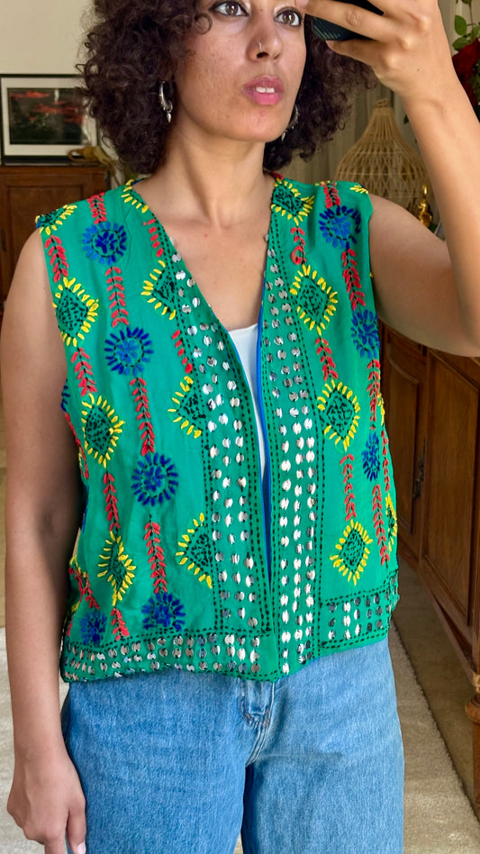 Marbella Embroidered Vest