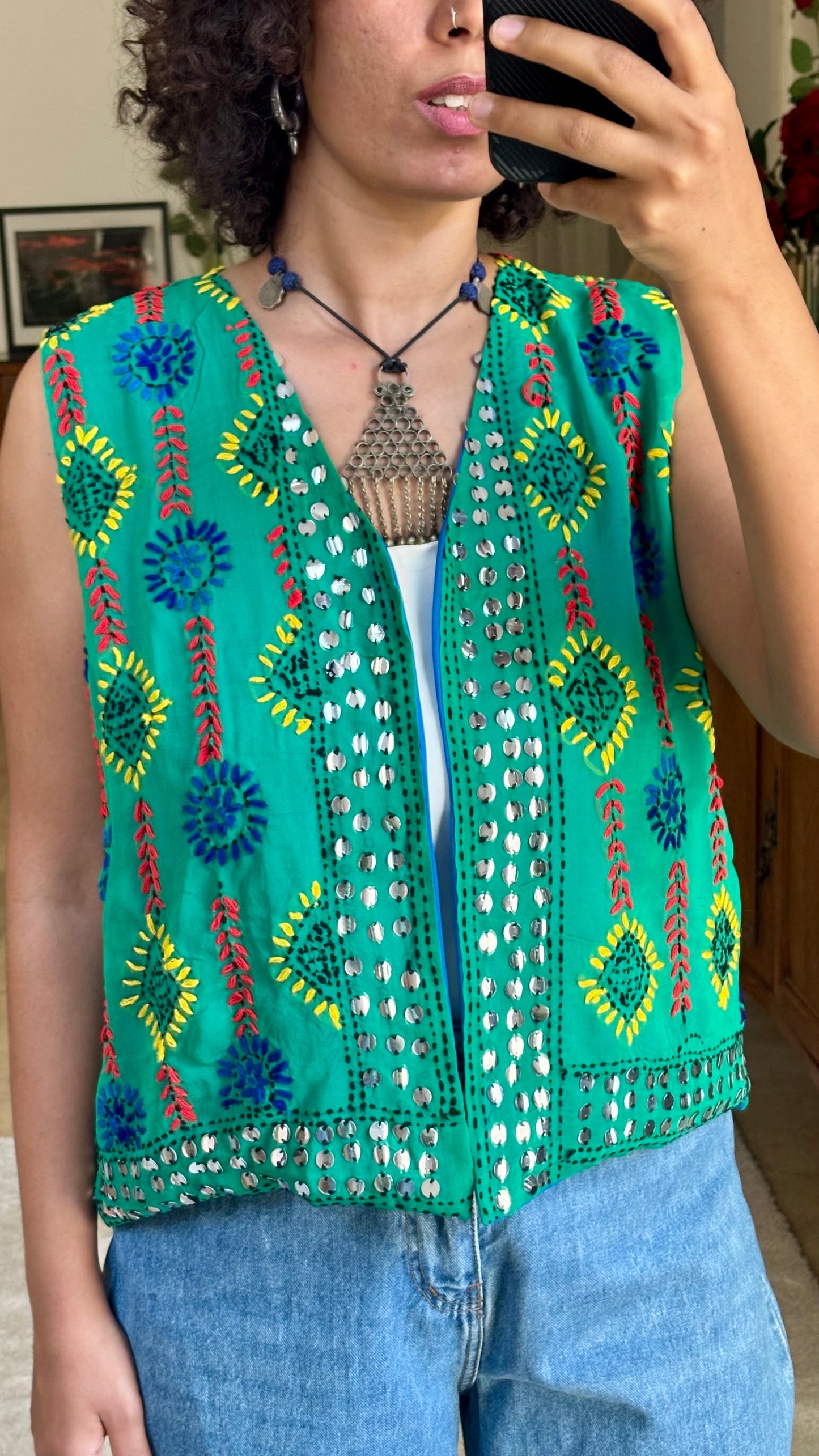 Marbella Embroidered Vest