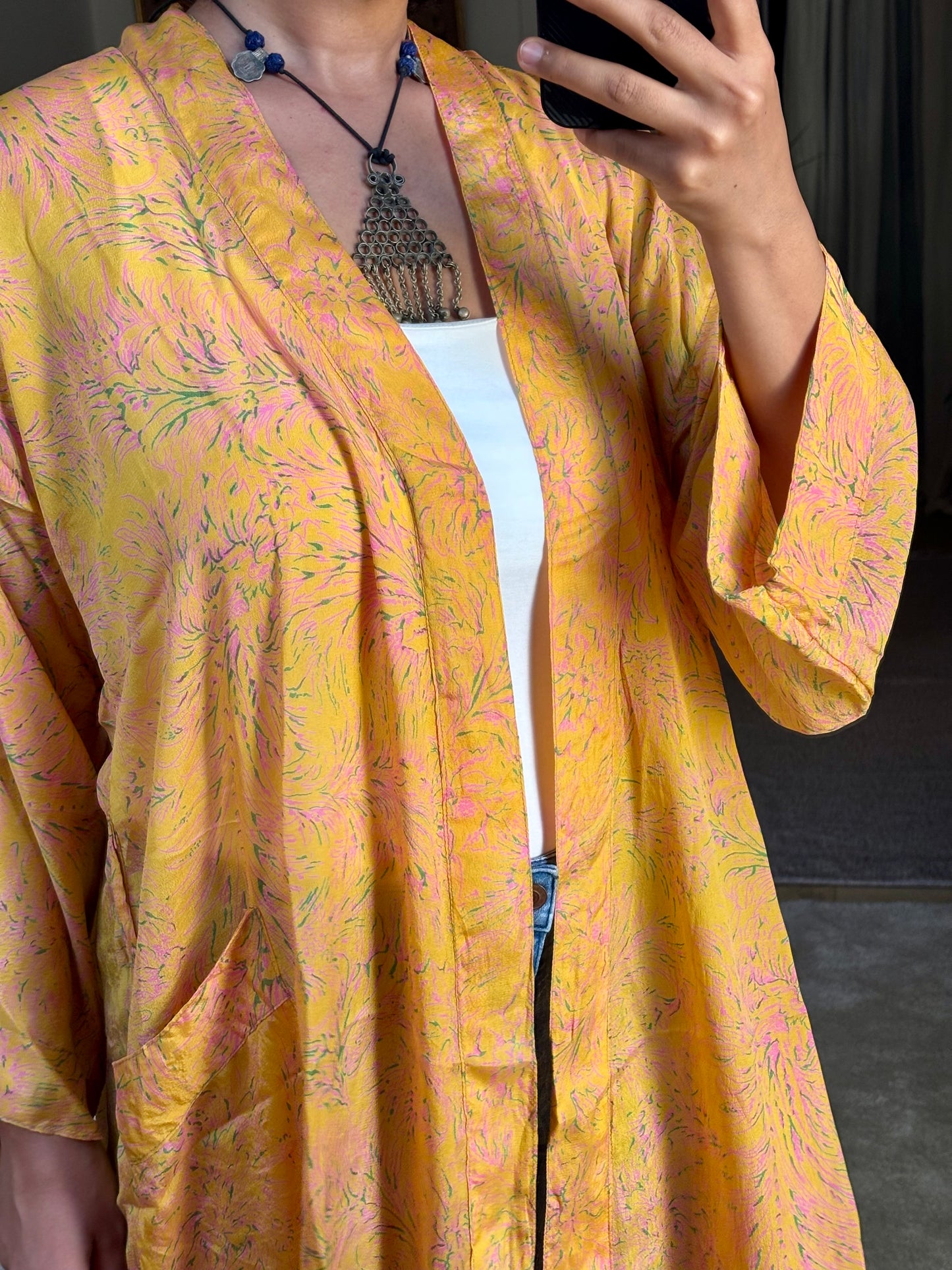 Cleo Pure Silk Kimono