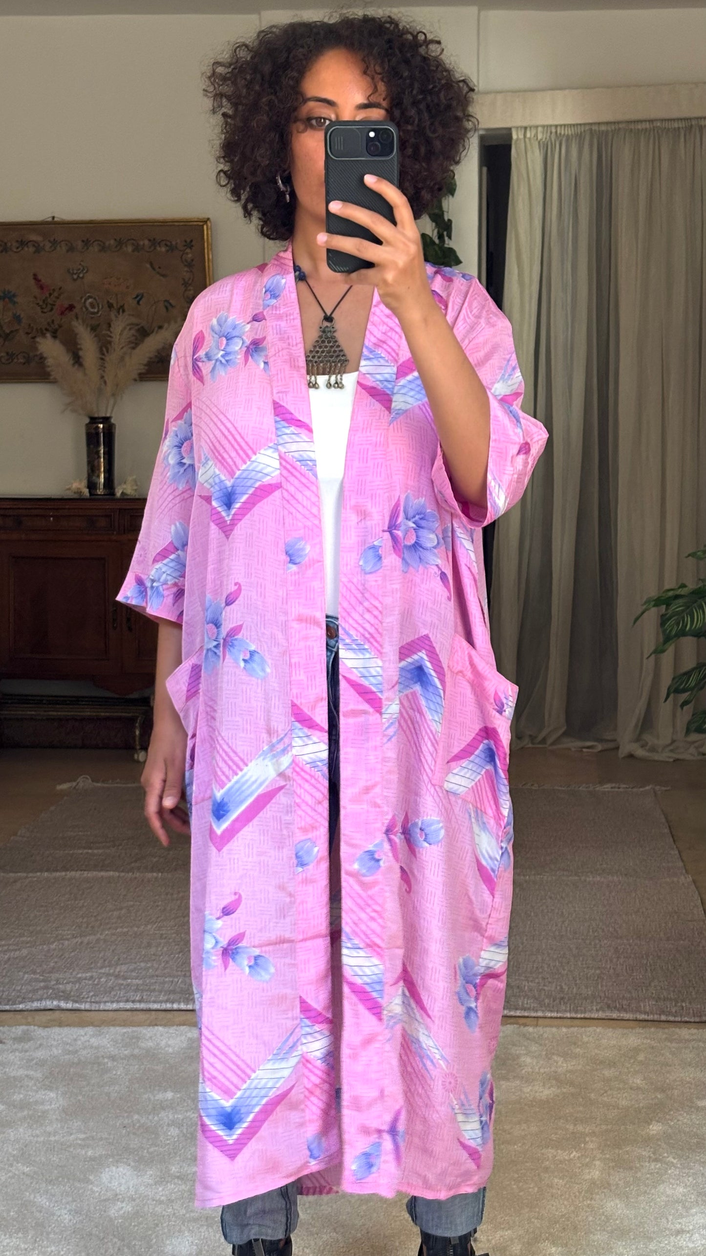 Fiji Soft Silk Kimono