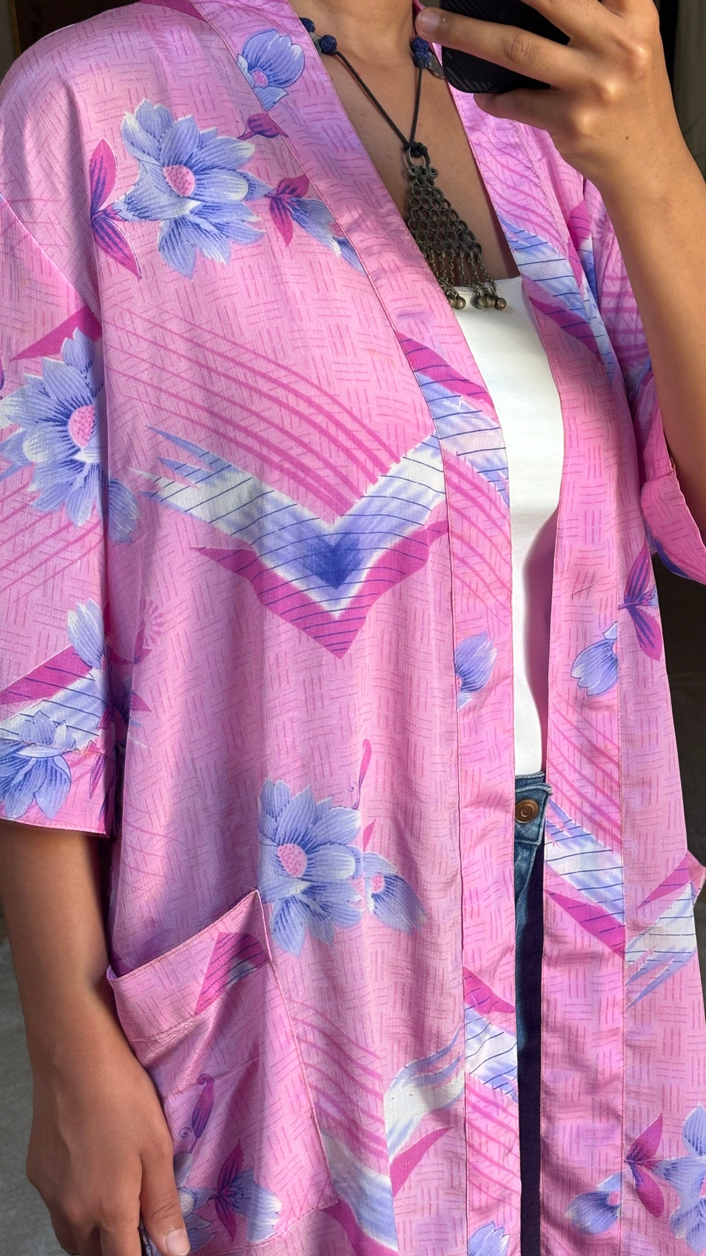 Fiji Soft Silk Kimono