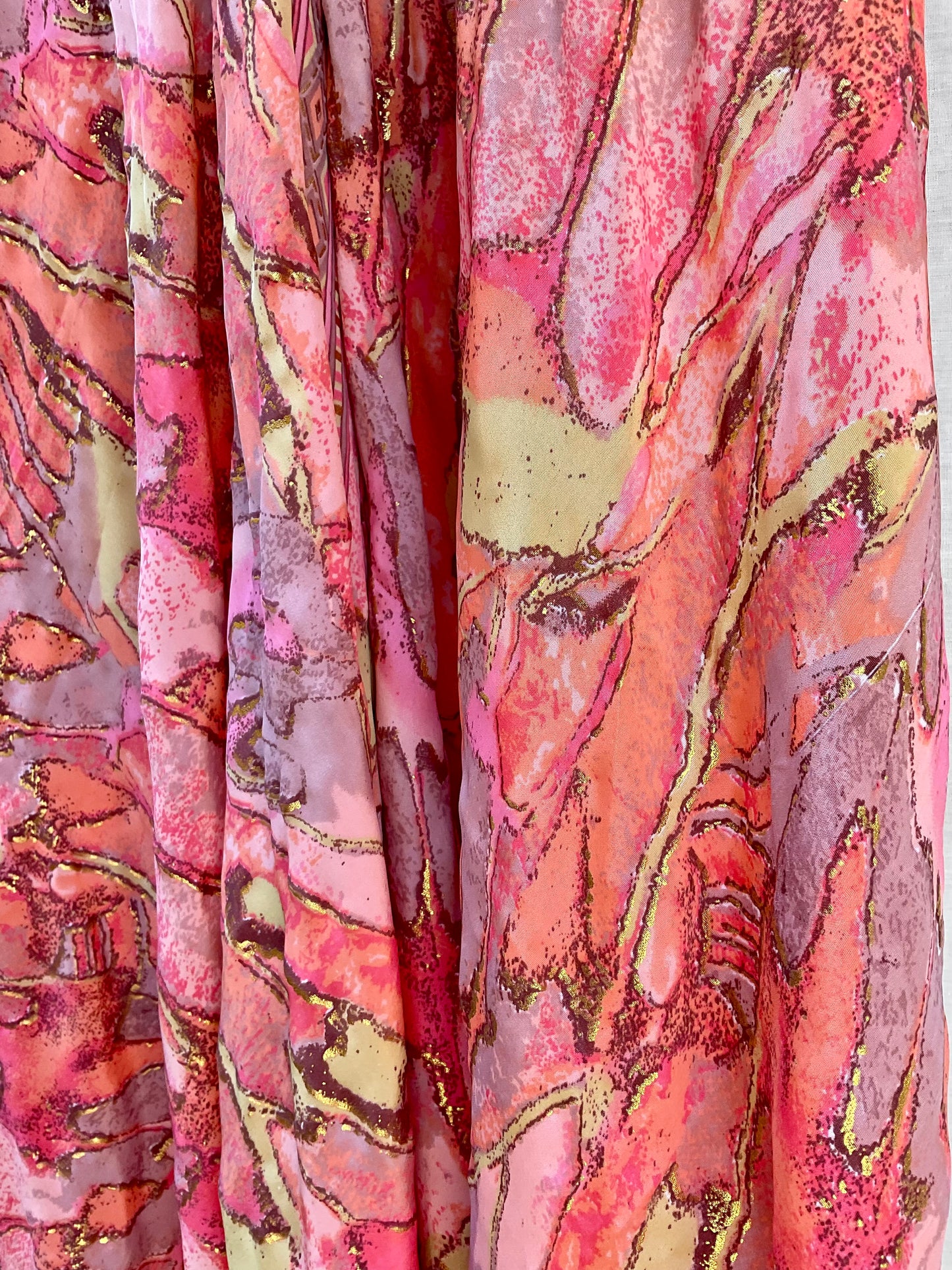 The Serenity Silk Dress Peach
