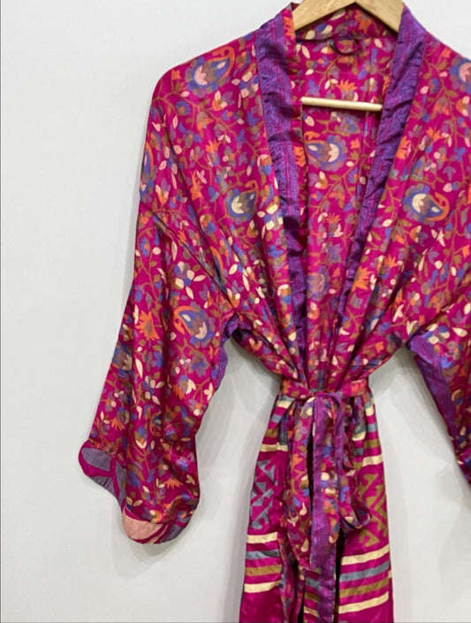 Natasha silk kimono